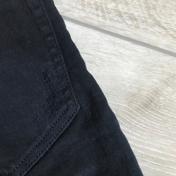 Topshop motto Jaime black distressed jeans skinny - Picture 8 of 8